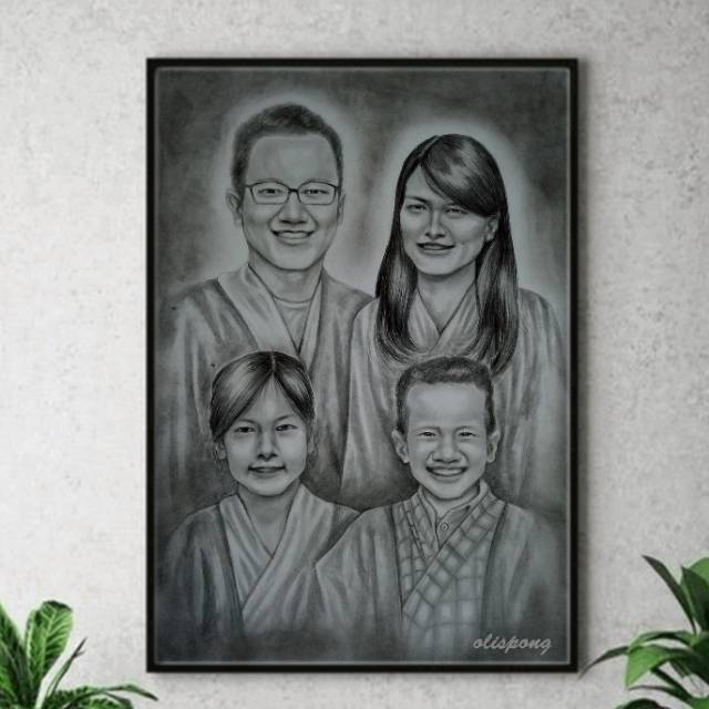 Detail Sketsa Gambar Keluarga Nomer 15