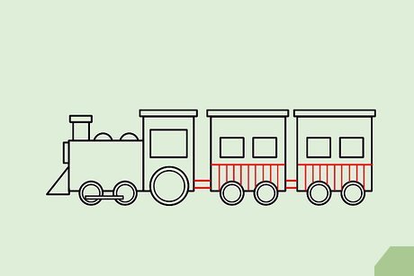 Detail Sketsa Gambar Kereta Api Nomer 15