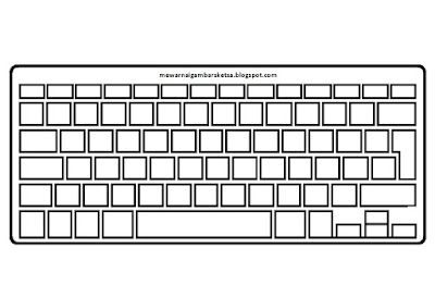 Detail Sketsa Gambar Keyboard Komputer Nomer 4