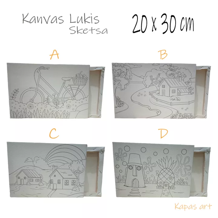 Detail Sketsa Gambar Knvas Nomer 20