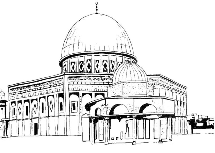 Detail Sketsa Gambar Kolase Masjid Nomer 25