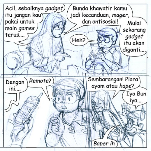 Detail Sketsa Gambar Komik Nomer 37