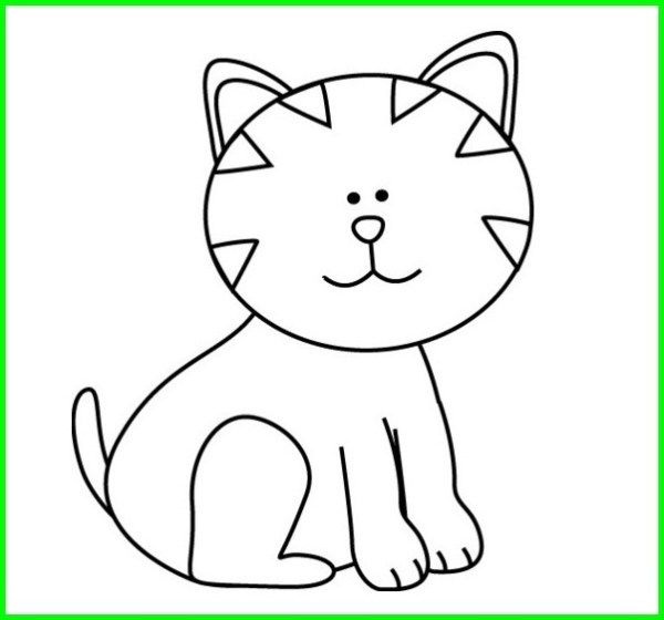Detail Sketsa Gambar Kucing Lucu Nomer 3