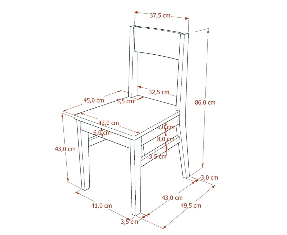 Detail Sketsa Gambar Kursi Nomer 52