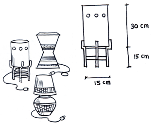 Detail Sketsa Gambar Lampu Tidur Nomer 19