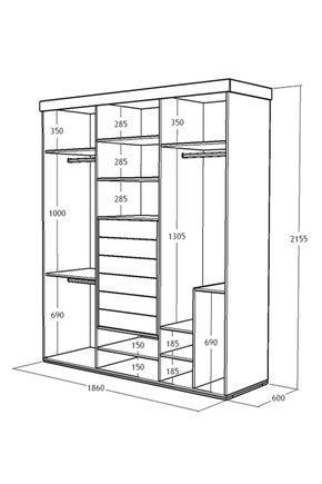 Detail Sketsa Gambar Lemari Nomer 20