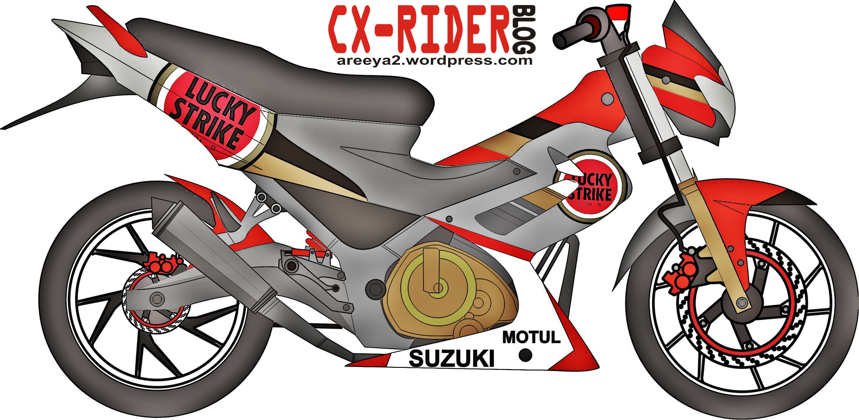 Detail Sketsa Gambar Logo Motor Suzuki Nomer 17