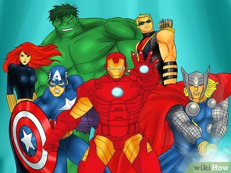 Detail Sketsa Gambar Marvel Nomer 14