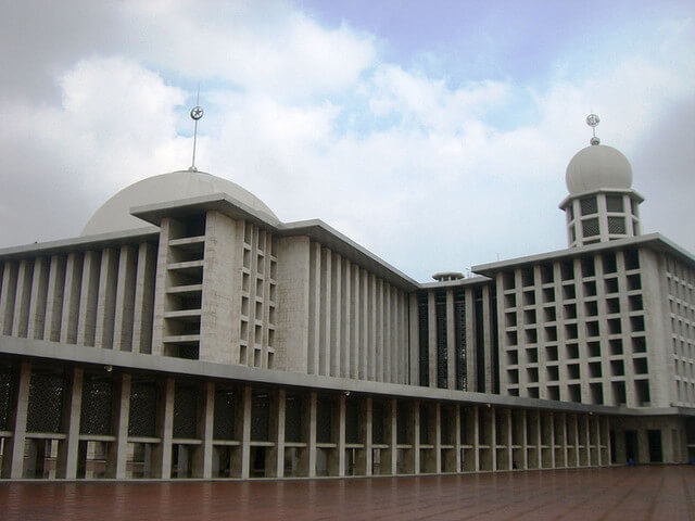 Detail Sketsa Gambar Masjid Istiqlal Nomer 22