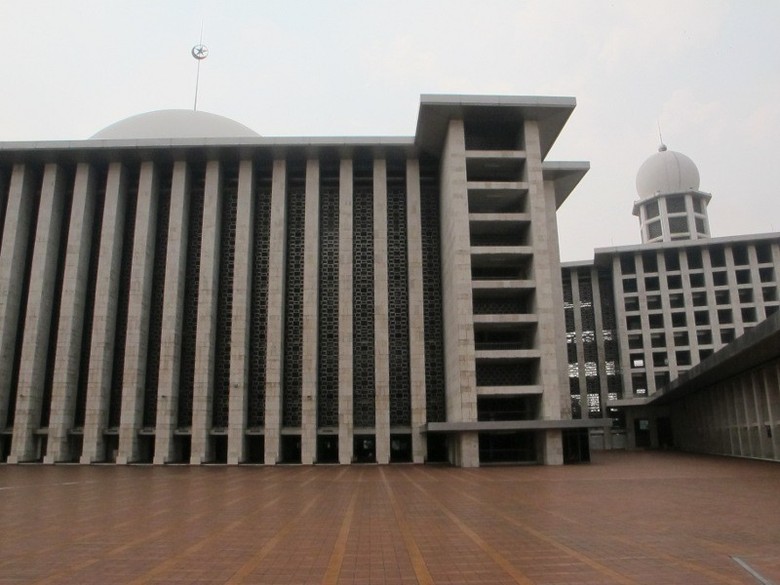 Detail Sketsa Gambar Masjid Istiqlal Nomer 36