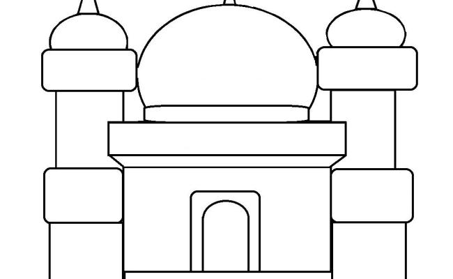 Detail Sketsa Gambar Masjid Sederhana Nomer 51