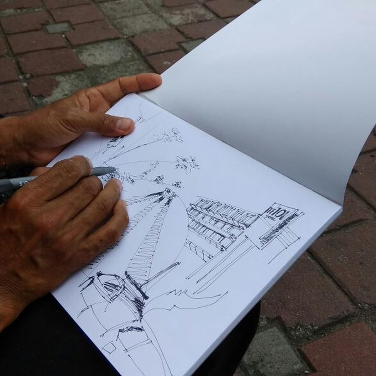 Detail Sketsa Gambar Melukis Warna Nomer 54