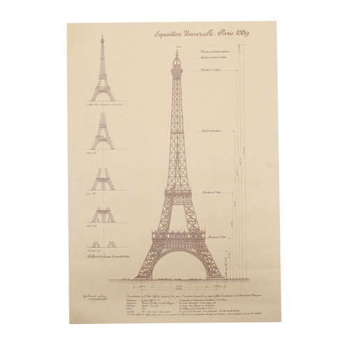 Detail Sketsa Gambar Menara Eiffel Nomer 28