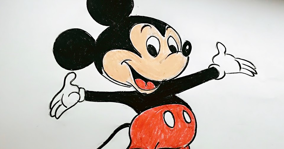 Detail Sketsa Gambar Mickey Mouse Koleksi Nomer 43