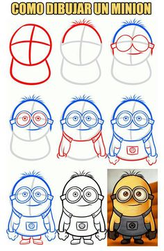 Detail Sketsa Gambar Minion Nomer 5