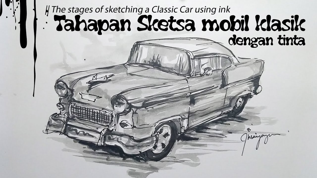 Detail Sketsa Gambar Mobil Nomer 49