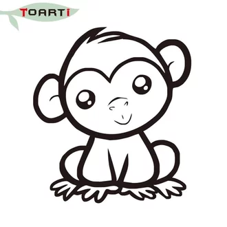 Detail Sketsa Gambar Monyet Nomer 30