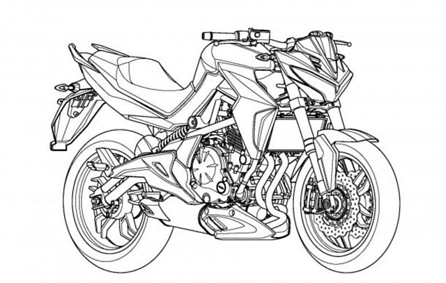 Detail Sketsa Gambar Motor Nomer 26