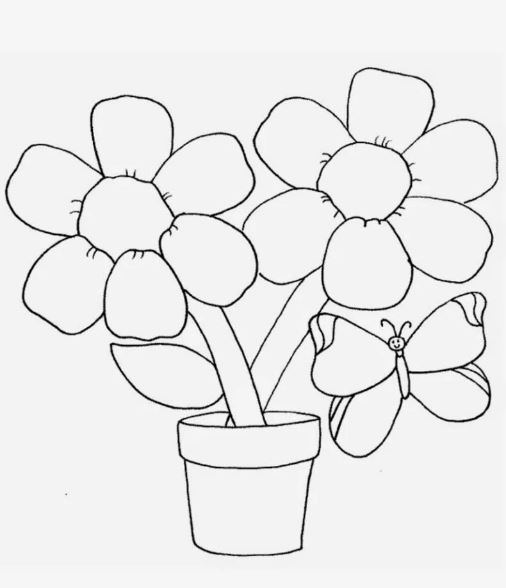 Detail Sketsa Gambar Mozaik Bunga Nomer 54