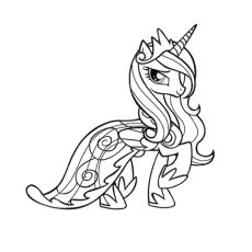 Detail Sketsa Gambar My Little Pony Nomer 12