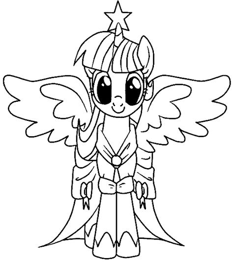 Detail Sketsa Gambar My Little Pony Nomer 2