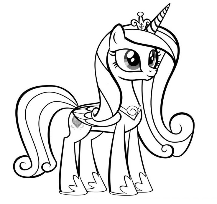 Detail Sketsa Gambar My Little Pony Nomer 15