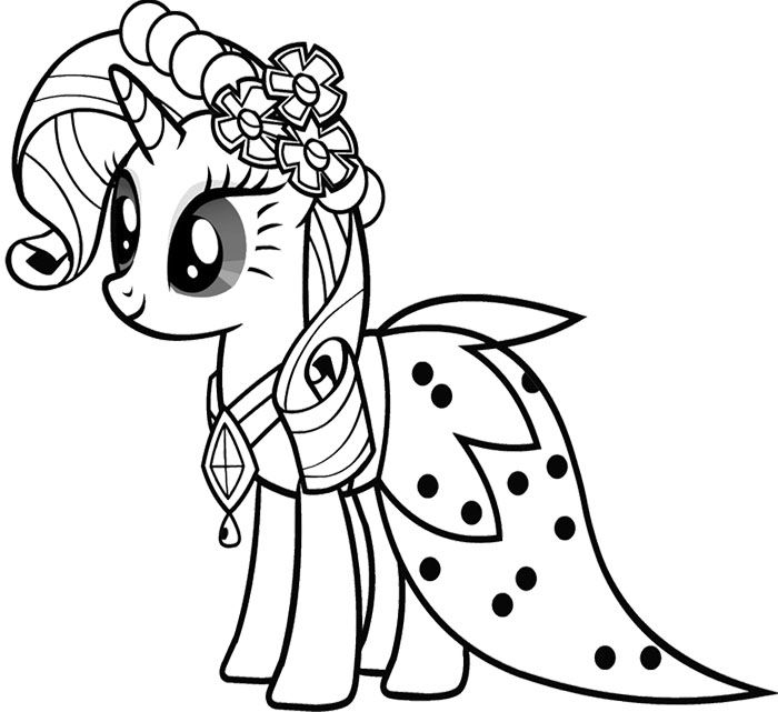 Detail Sketsa Gambar My Little Pony Nomer 18