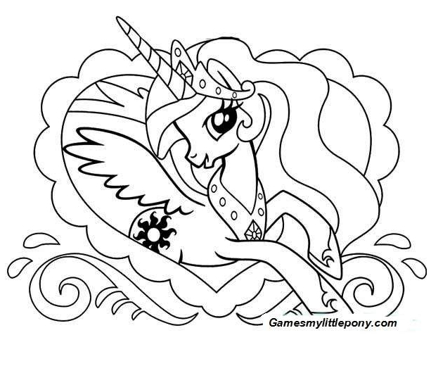 Detail Sketsa Gambar My Little Pony Nomer 32