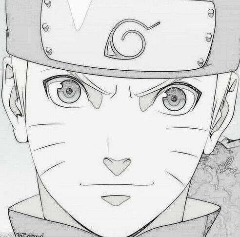 Detail Sketsa Gambar Naruto Nomer 13