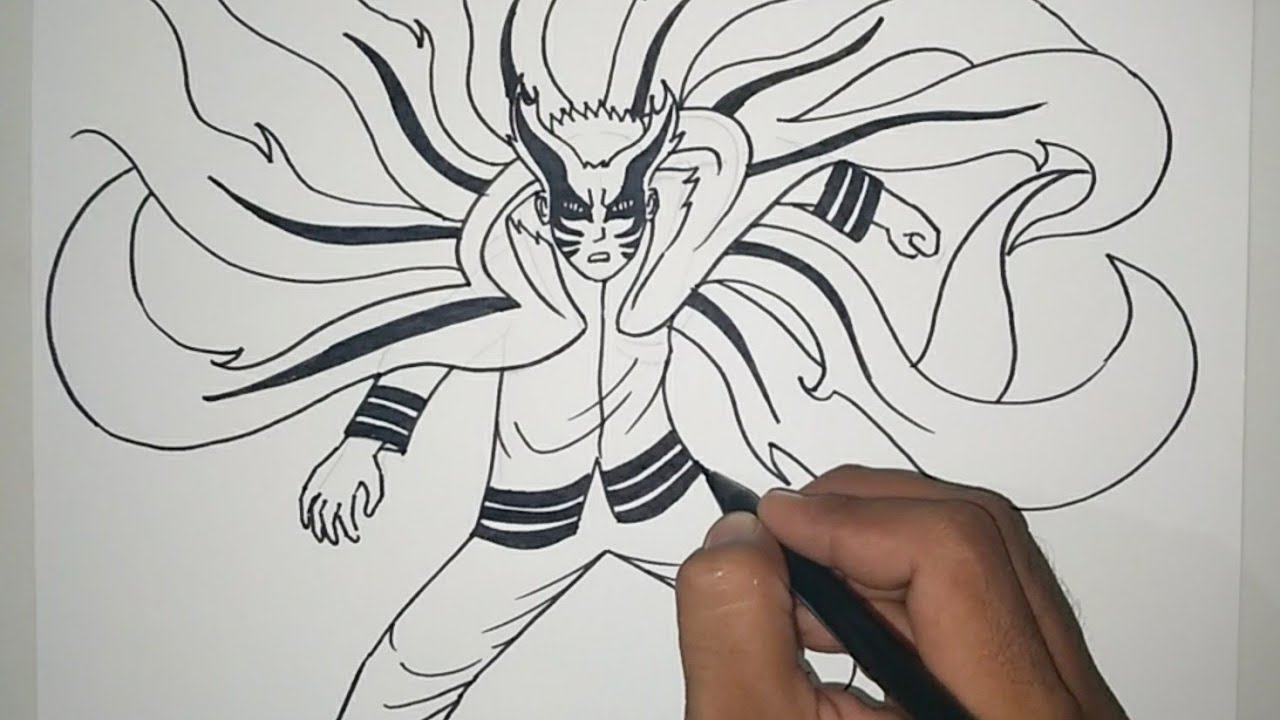 Detail Sketsa Gambar Naruto Nomer 14