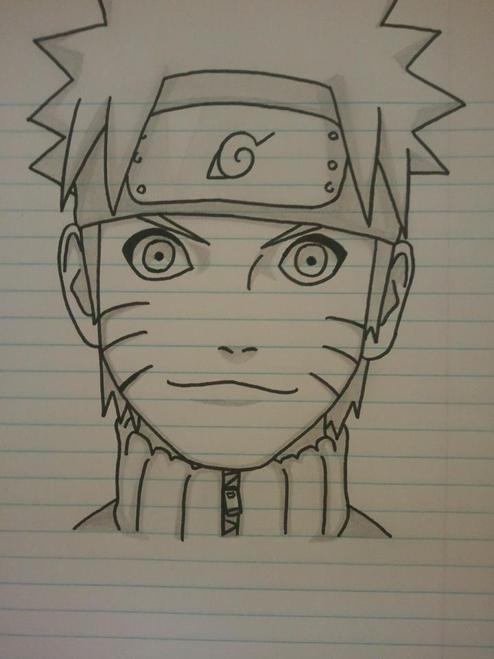 Detail Sketsa Gambar Naruto Nomer 5