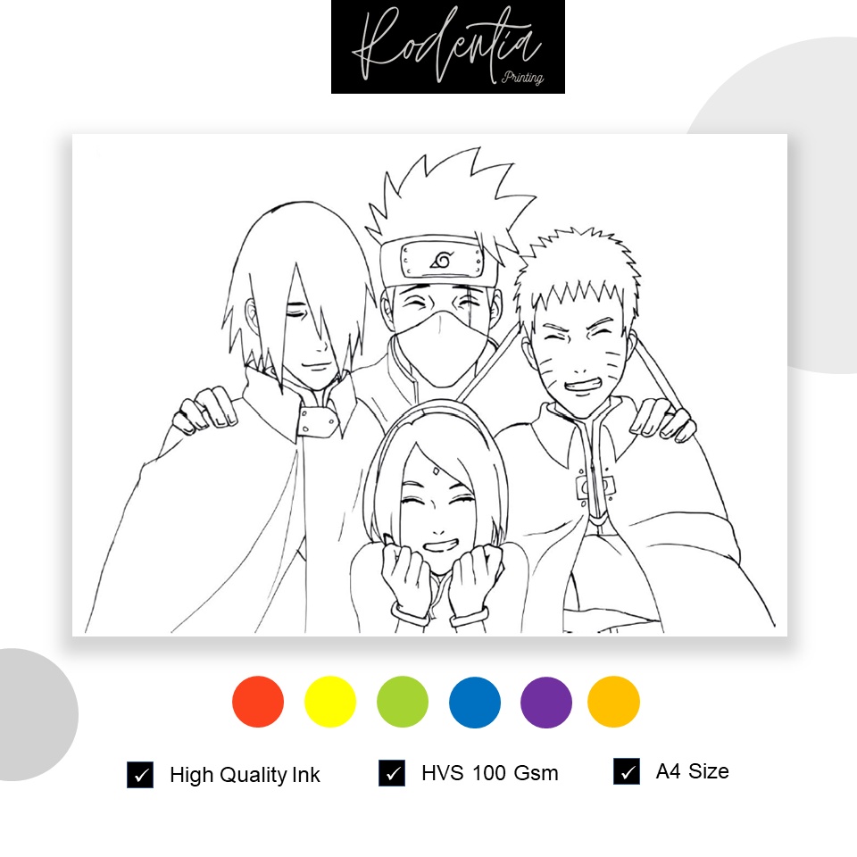 Detail Sketsa Gambar Naruto Nomer 51