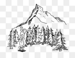 Detail Sketsa Gambar Pegunungan Nomer 57