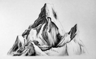 Detail Sketsa Gambar Pemandangan Alam Pegunungan Nomer 54