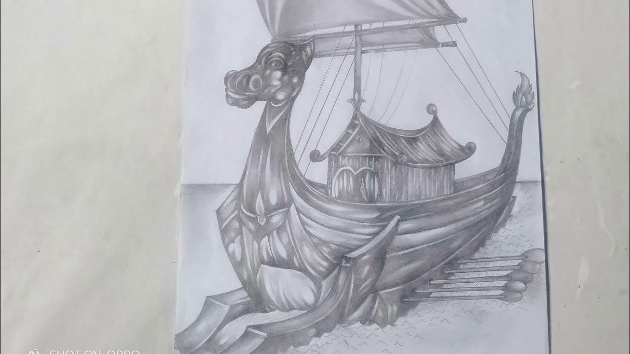 Detail Sketsa Gambar Perahu Nomer 45