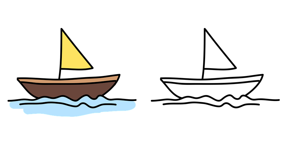 Detail Sketsa Gambar Perahu Nomer 10