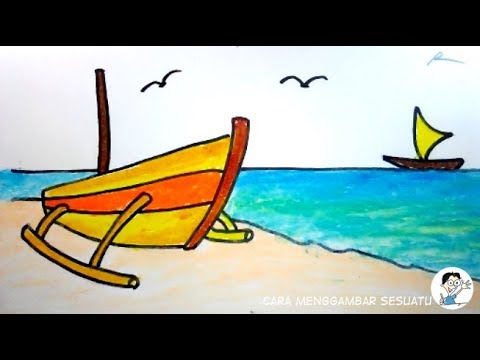 Detail Sketsa Gambar Perahu Nelayan Nomer 11