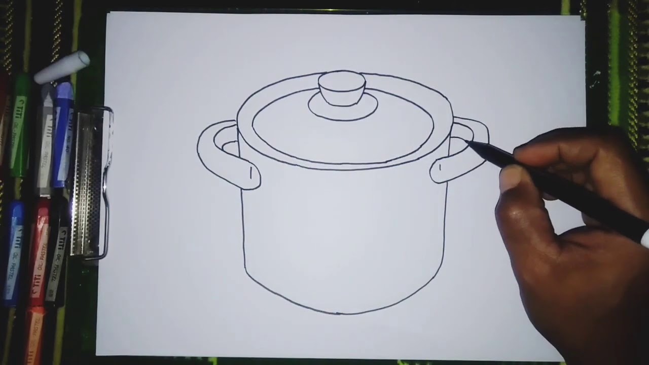 Detail Sketsa Gambar Peralatan Dapur Nomer 11