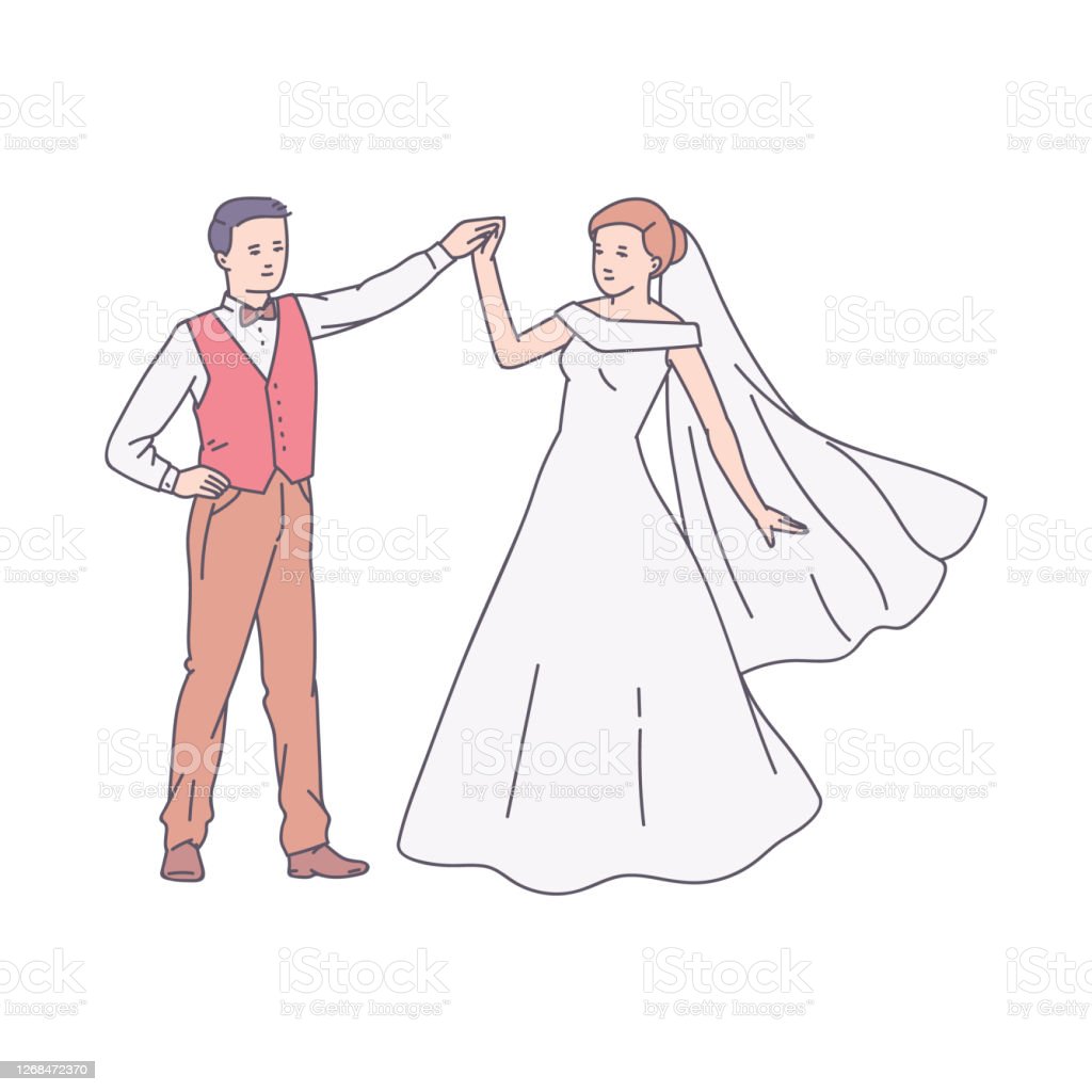 Detail Sketsa Gambar Pernikahan Nomer 17