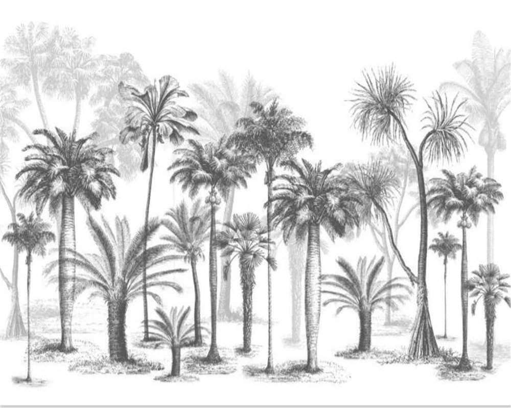 Detail Sketsa Gambar Pohon Kelapa Nomer 38