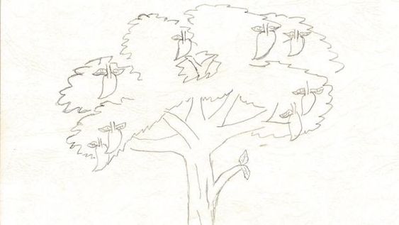 Detail Sketsa Gambar Pohon Nangka Nomer 46