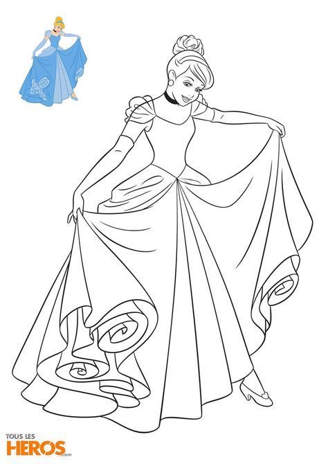 Detail Sketsa Gambar Princess Nomer 5