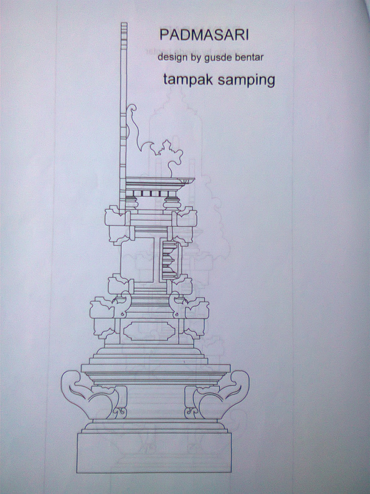 Detail Sketsa Gambar Pura Nomer 22