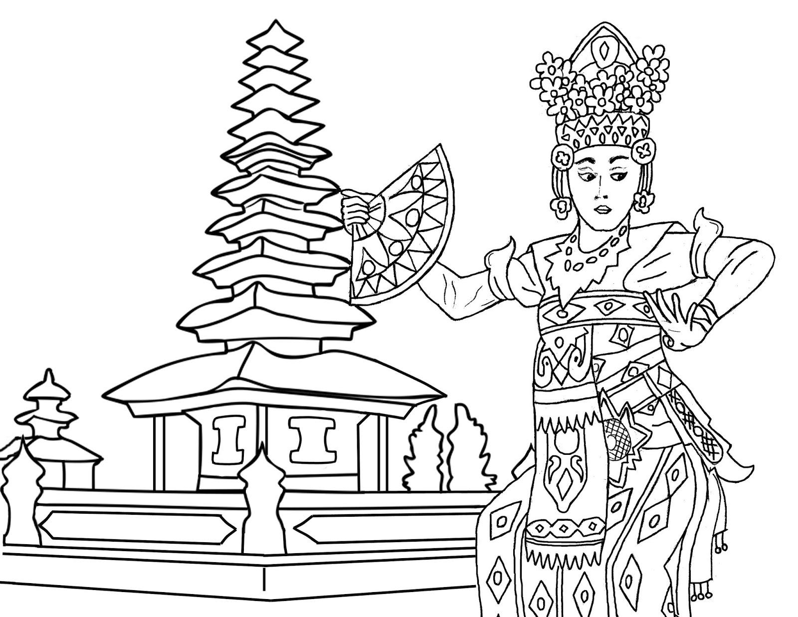 Detail Sketsa Gambar Pura Nomer 29