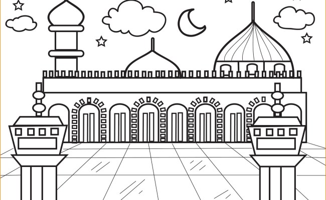 Detail Sketsa Gambar Ramadhan Nomer 46