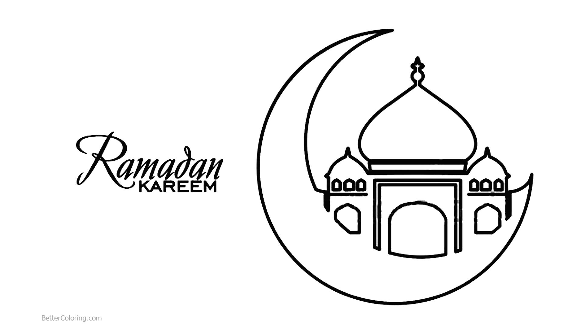 Detail Sketsa Gambar Ramadhan Nomer 9