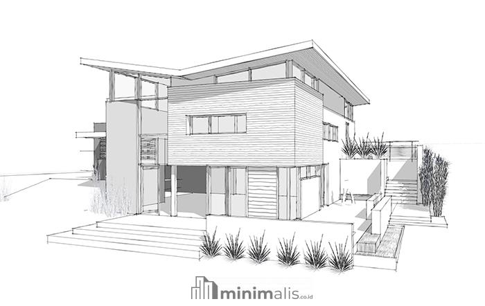 Detail Sketsa Gambar Rumah 3 Dimensi Nomer 55