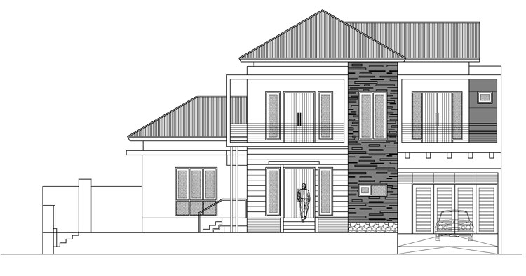 Detail Sketsa Gambar Rumah Impian Nomer 12