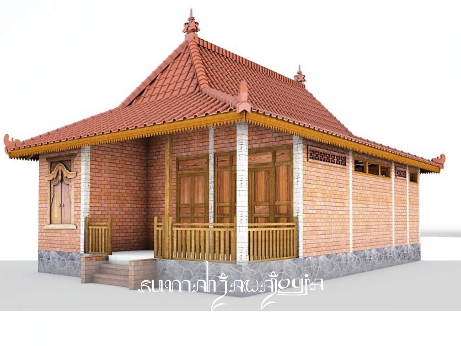 Detail Sketsa Gambar Rumah Joglo Koleksi Nomer 18