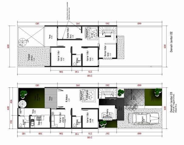 Detail Sketsa Gambar Rumah Minimalis Nomer 49